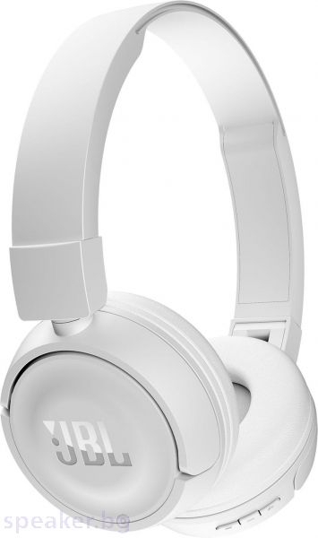 Блутут слушалки JBL T450BT, Бял