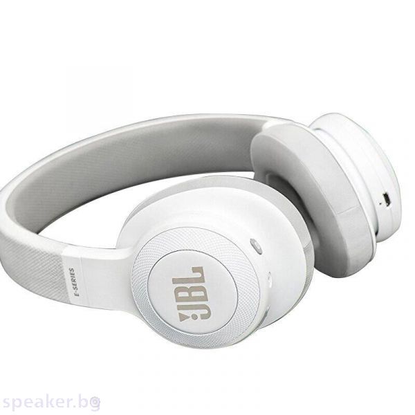 Блутут слушалки JBL E55BT, Бял