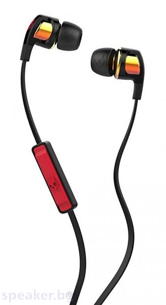 Слушалки тапи Skullcandy Smokin Buds 2 Черен/Оранжев иридиум