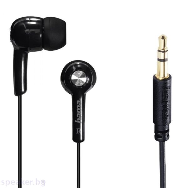 Слушалки HAMA Basic4Music, In-Ear, Черен