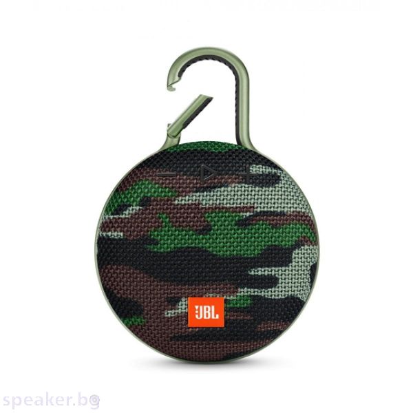 Блутут Колонка JBL Clip 3, Камуфлаж