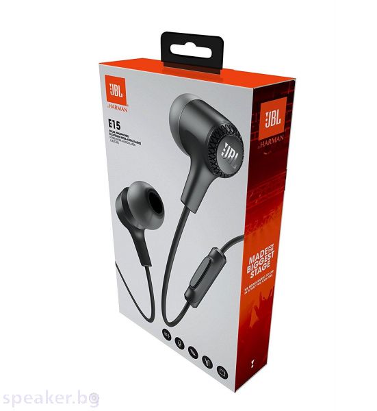 Слушалки JBL E15 ,Черен