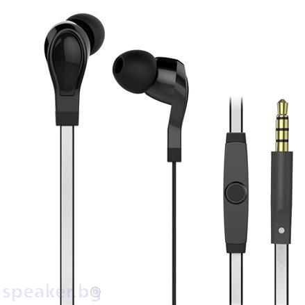 Слушалки с микрофон MAXELL BRIGHT SOUNDS черни