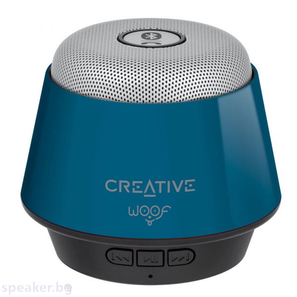 Тонколонка за мобилни устройства Creative WOOF, Син