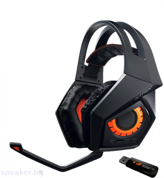 Геймърски слушалки ASUS ROG Strix безжични