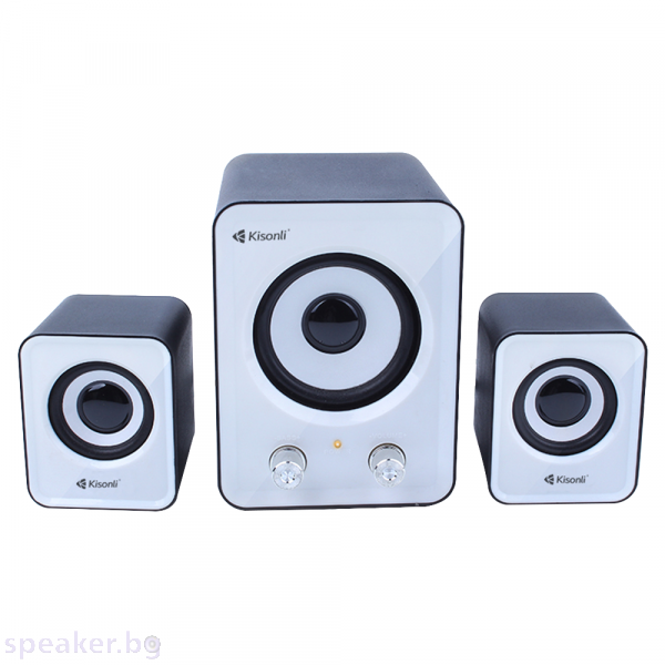 Тонколони, Kisonli U-2400, 5W+3W 2, USB, Различни цветове