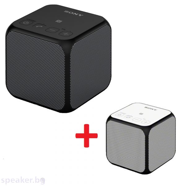 Безжични тонколони SONY SRS-X11 Bluetooth black white 2бр. 10W
