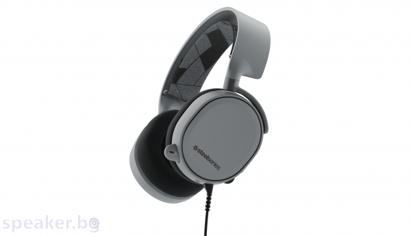 Геймърски слушалки SteelSeries, Arctis 3 Blue 7.1 Сив