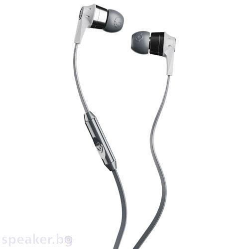 Слушалки тапи Skullcandy INKD 2.0 Сив/Хром