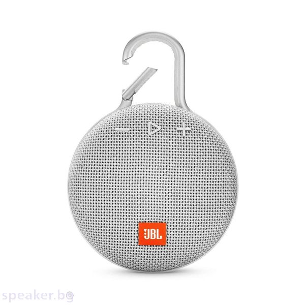 Блутут Колонка JBL Clip 3, Бял
