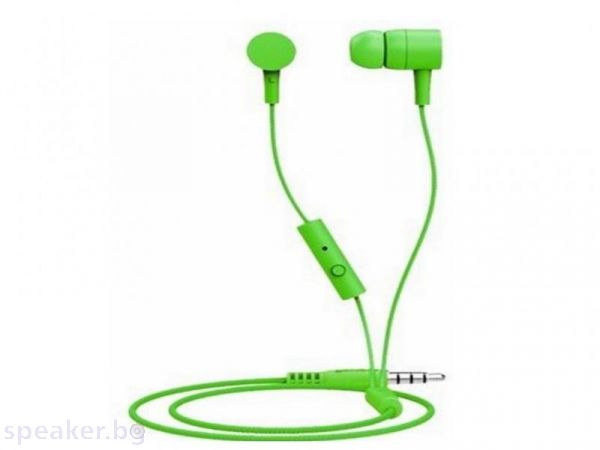 Слушалки с микрофон MAXELL SPECTRUM Earphone зелени 