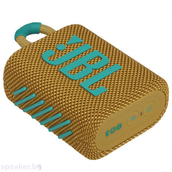 Блутут колонка JBL GO 3 Жълт