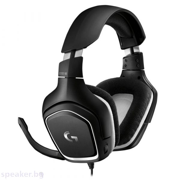 Геймърски слушалки Logitech G332 SE, Микрофон, Черни
