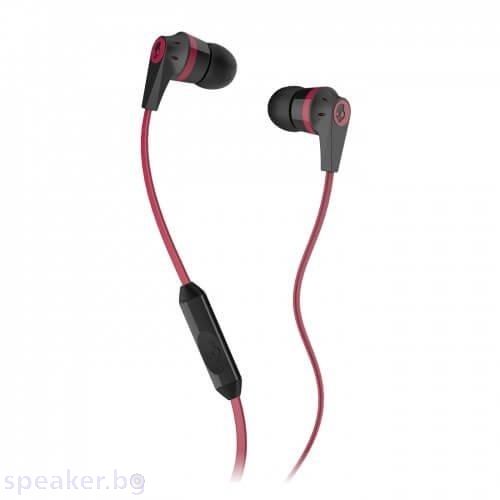 Слушалки тапи Skullcandy INKD 2.0 Черен/Червен