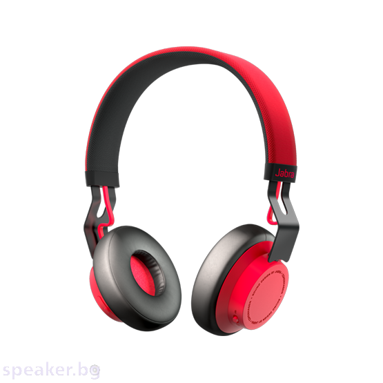 Блутут слушалки Jabra, Move Червени on-ear