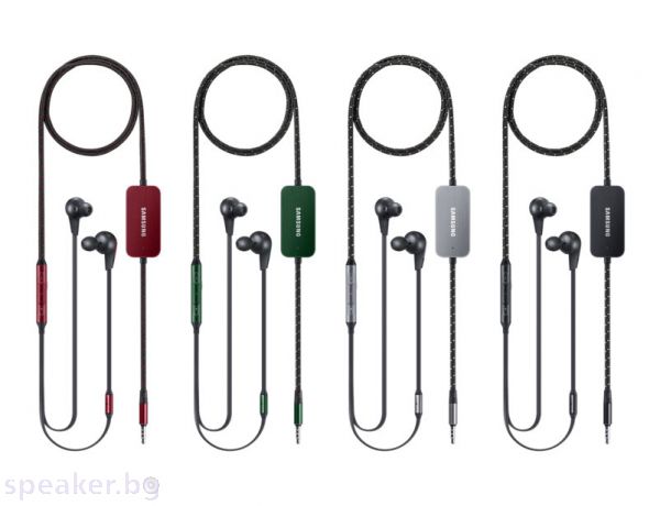 Слушалки SAMSUNG Hybrid Canal type червен