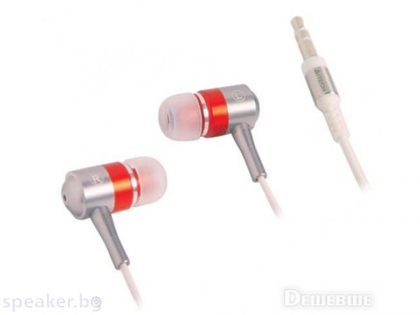 Слушалки A4 TECH MK650 метални,червени