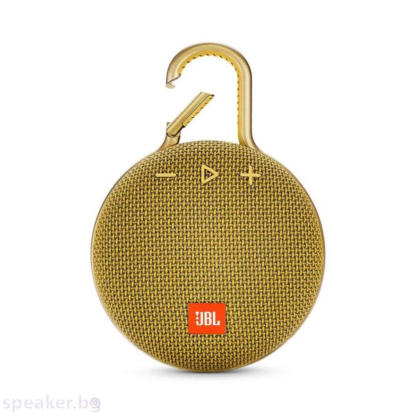 Блутут Колонка JBL Clip 3, Жълт