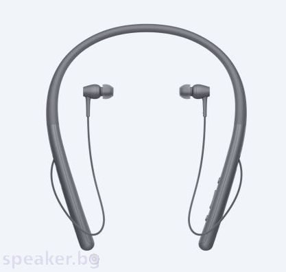 Sony Hi-Res WI-H700, black, 9mm driver unit; High-Resolution Audio, DSEE HX 