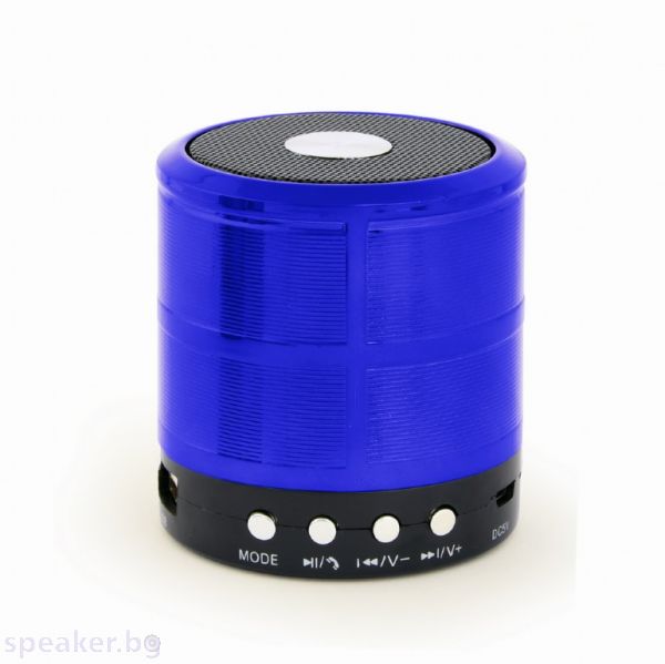 Тонколона GEMBIRD SPK-BT-08-B Bluetooth speaker, сини