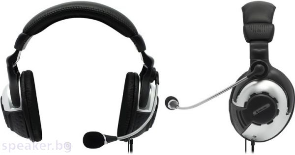Слушалки DEFENDER с микрофон Gryphon HN-868