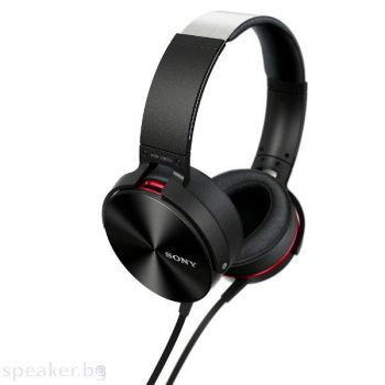 Слушалки SONY MDR-XB950AP Extra Bass черен
