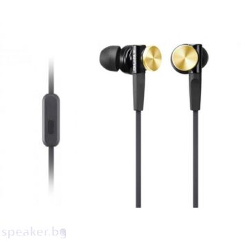 Слушалки SONY MDR-XB70AP златисти