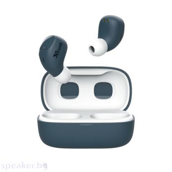 Слушалки TRUST Nika Compact Bluetooth Earphones Blue