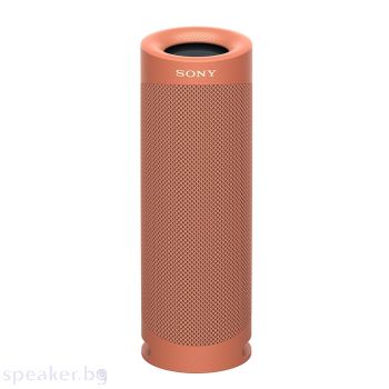 Тонколона SONY SRS-XB23 Portable Bluetooth Speaker, Coral red