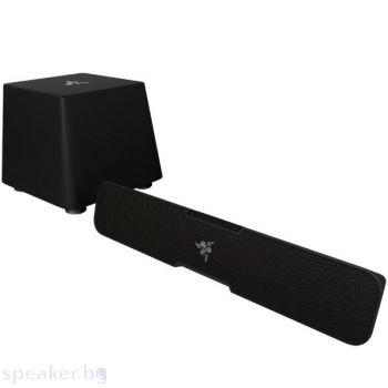 Razer Leviathan Soundbar 5.1 channel surround,total power output:30W (15W x 2RMS),Passive subwoofer 30W RMS,Bluetooth