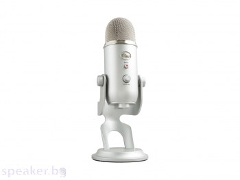 Настолен микрофон Logitech Blue YETI - Silver