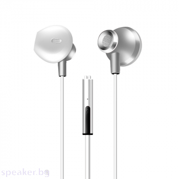 Слушалки за мобилни устройства Earldom ET-E14, Mикрофон, Сив 