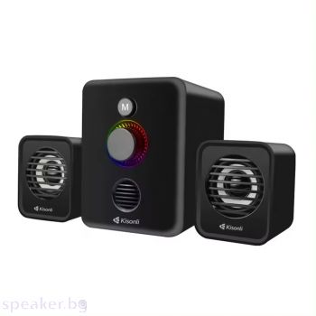 Тонколони Kisonli U-3000BT, Bluetooth, AUX, 5W+2x3W, Different colors - 22222