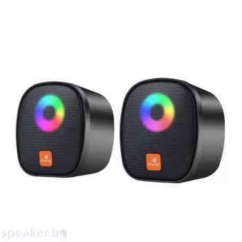 Тонколони Kisonli X11, AUX, 2x3W, Black - 22228