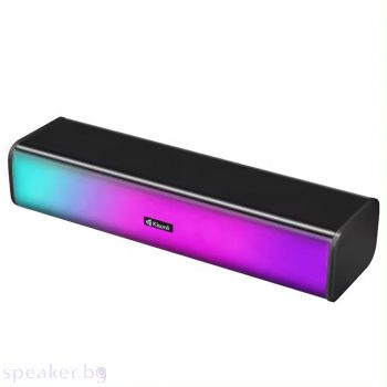 Тонколона Kisonli i-630, Bluetooth, AUX, 2x3W, Black - 22232