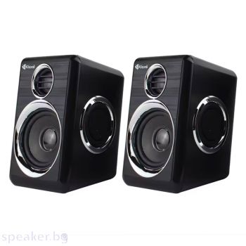 Тонколони Kisonli T-005, AUX, 2x3W, Black - 22250