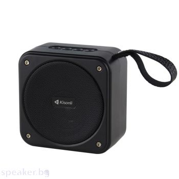 Тонколона Kisonli S21, Bluetooth, FM, AUX, Different colors - 22260