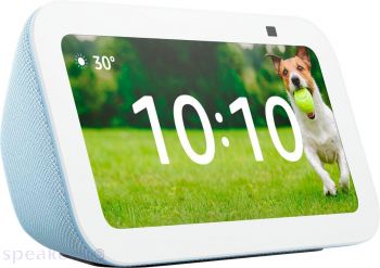 Смарт тонколона Amazon Echo Show 5, 3nd Gen., Сензорен екран, Гласов асистент, Синя