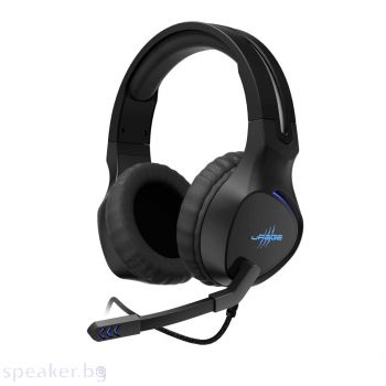 Геймърски слушалки Hama uRage SoundZ 400, Микрофон, USB Черен