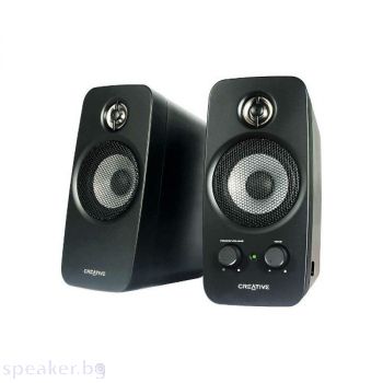 Тонколони Creative Inspire T10, 2.0, 2 x 5W, Черен