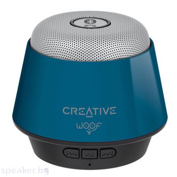 Тонколонка за мобилни устройства Creative WOOF, Син