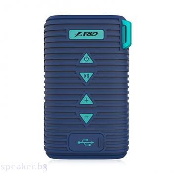 Тонколони F&D W6T 5W Bluetooth син