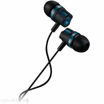 Слушалки Stereo с микрофон ,зелен