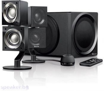 Озвучителна система Wireless Creative T6 series II, 2.1, Черен