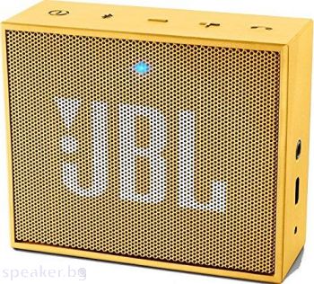 Блутут колонка JBL GO, Жълт