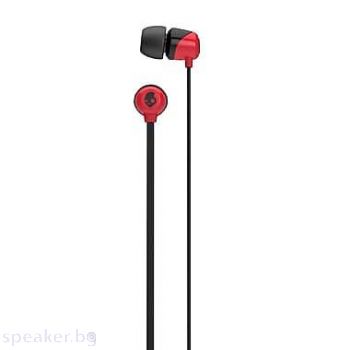 Слушалки тапи Skullcandy Jib, Червен/Черен