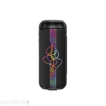 Блутут мобилна колонка HAMA колонка Soundcup-L HaHaHa Vibe, 24 W, Черен