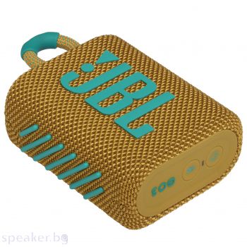 Блутут колонка JBL GO 3 Жълт