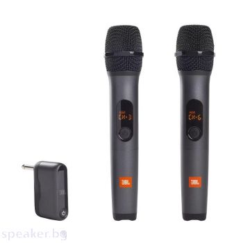 Система с безжични микрофони JBL Wireless Mic