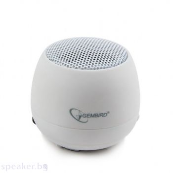 Тонколона GEMBIRD SPK-103-W Portable speaker, бяла